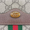 グッチ Gucci ショルダーバッグ レディース オフィディア グレー PVCコーティングキャンバス×レザー 546597