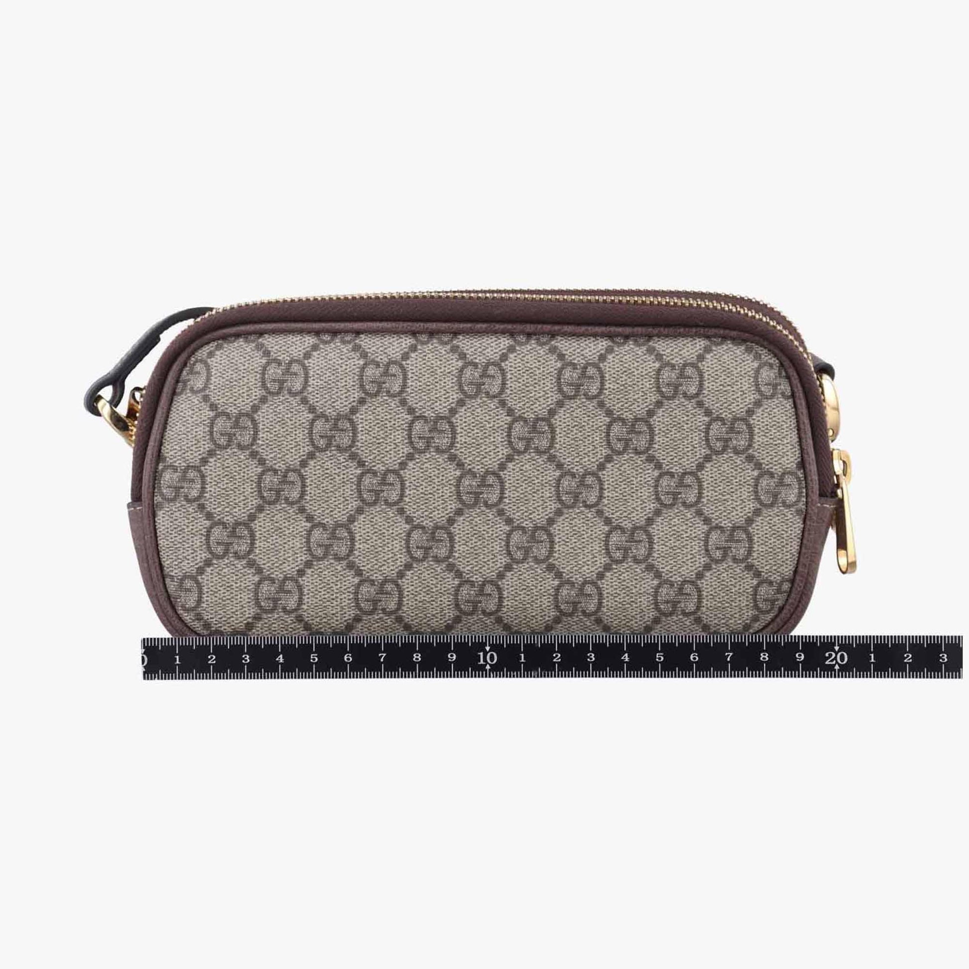 グッチ Gucci ショルダーバッグ レディース オフィディア グレー PVCコーティングキャンバス×レザー 546597