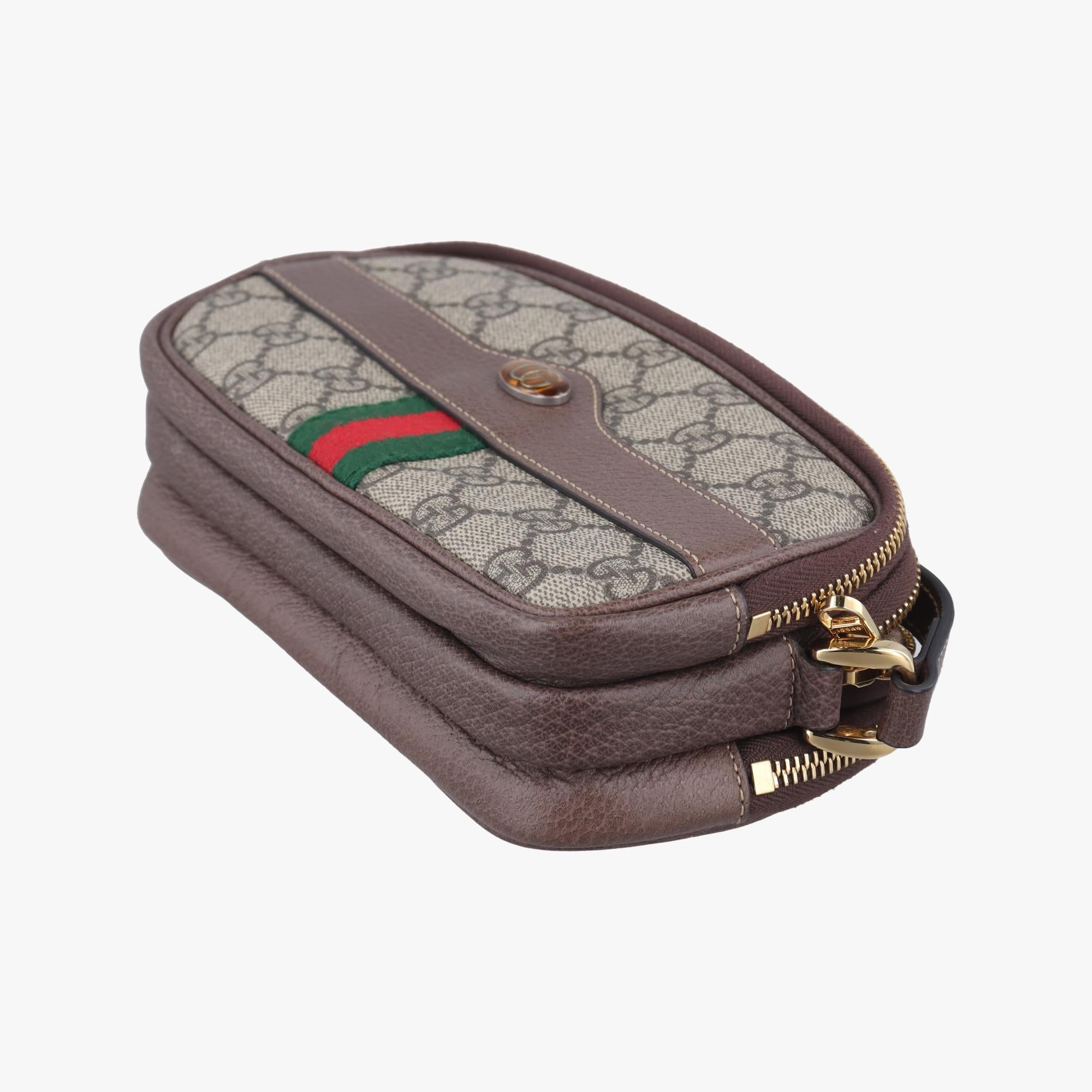 グッチ Gucci ショルダーバッグ レディース オフィディア グレー PVCコーティングキャンバス×レザー 546597