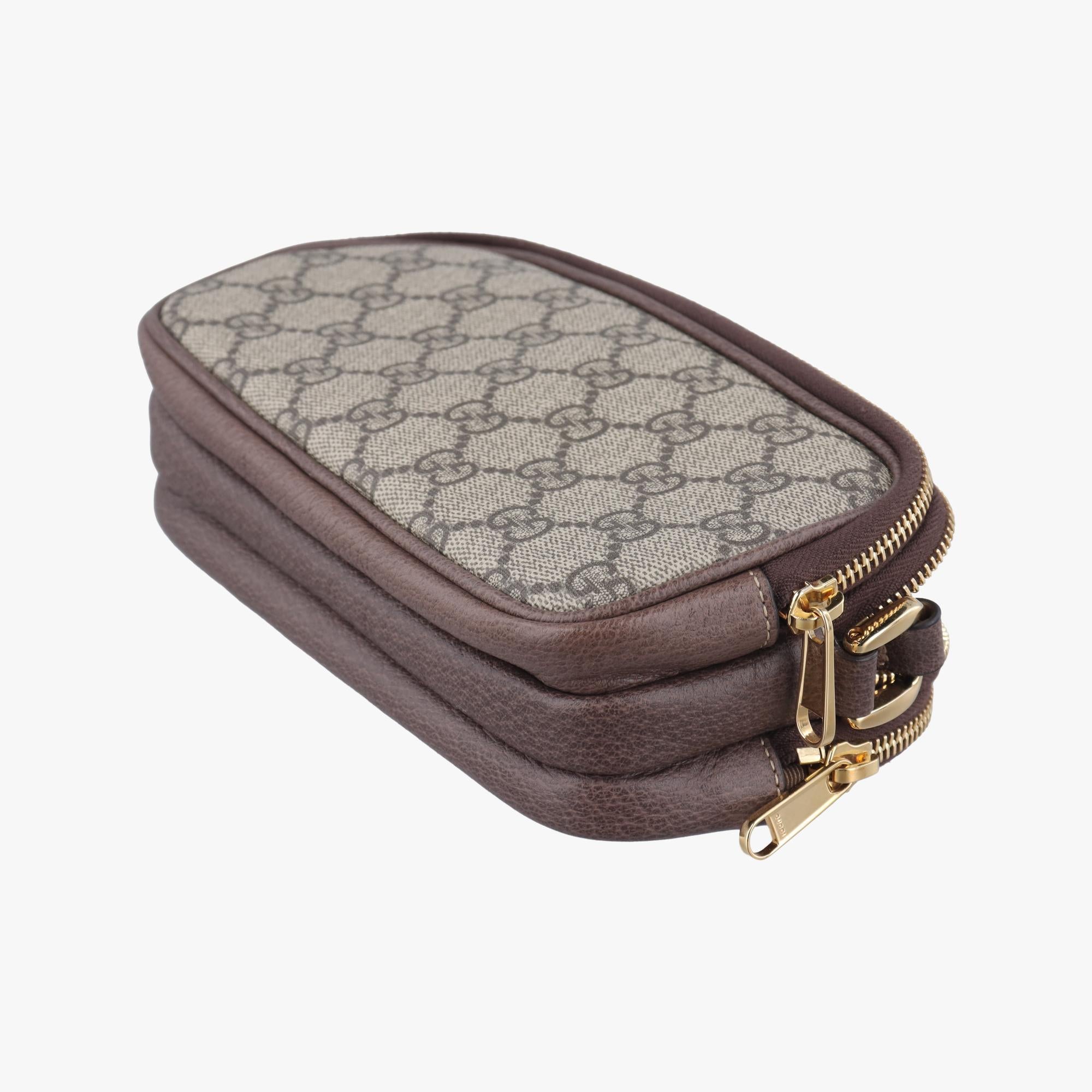 グッチ Gucci ショルダーバッグ レディース オフィディア グレー PVCコーティングキャンバス×レザー 546597