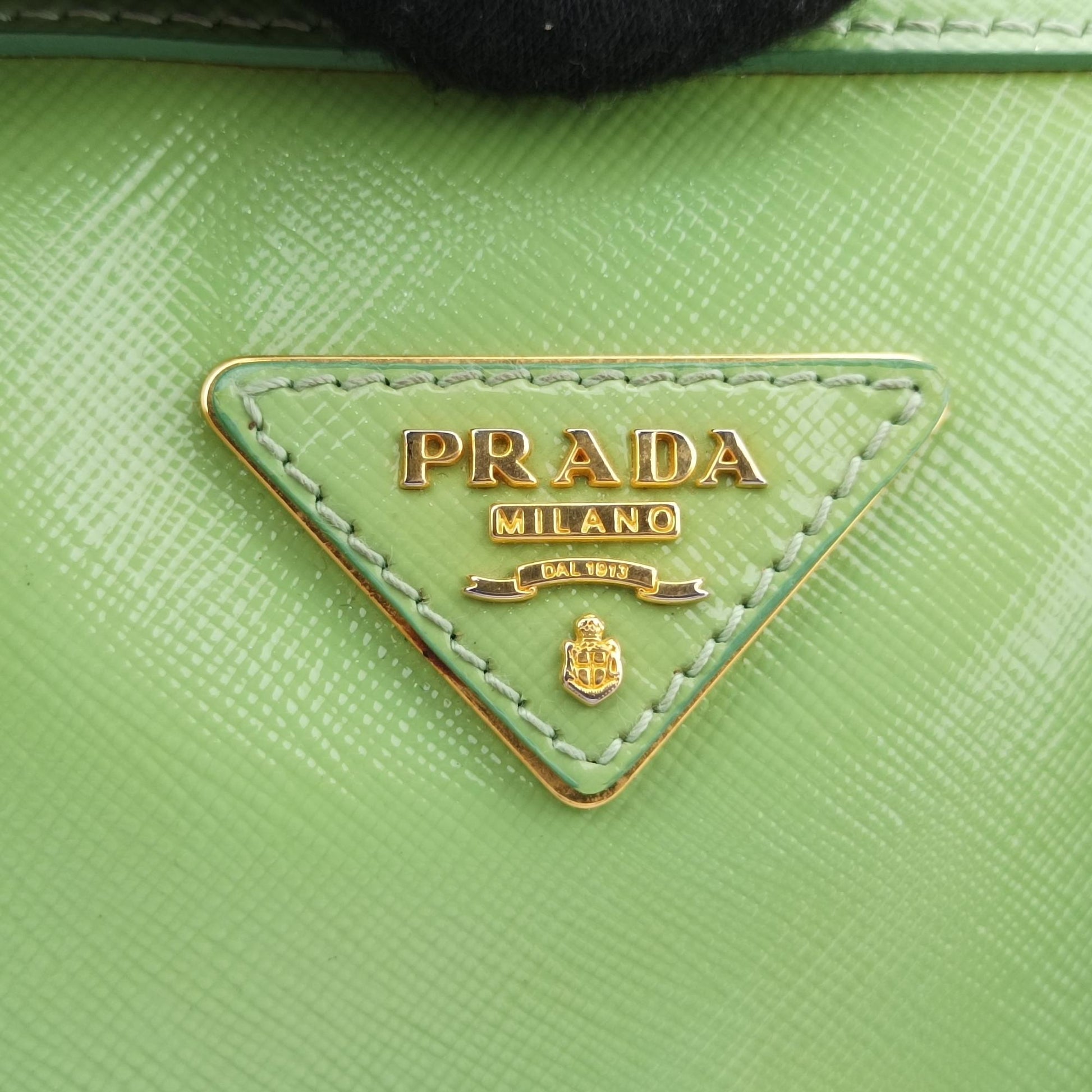 プラダ Prada ボストンバッグ レディース ボーリング グリーン サフィアーノレザー BL845Y 14