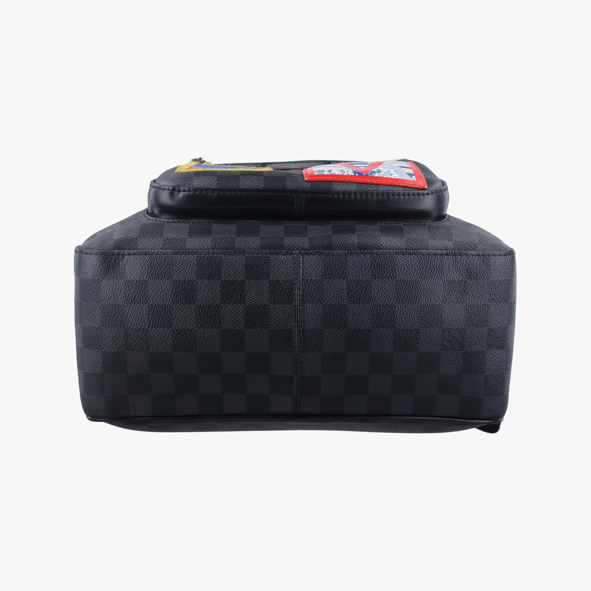 ルイヴィトン Louis Vuitton リュック/バックパック レディース ジョッシュ アルプスプリント ブラック ダミエ グラフィット N40042 DR4198