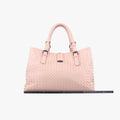 ボッテガヴェネタ Bottega Veneta ハンドバッグ レディース ローマ イントレチャート ピンク ラムスキン B04026925E