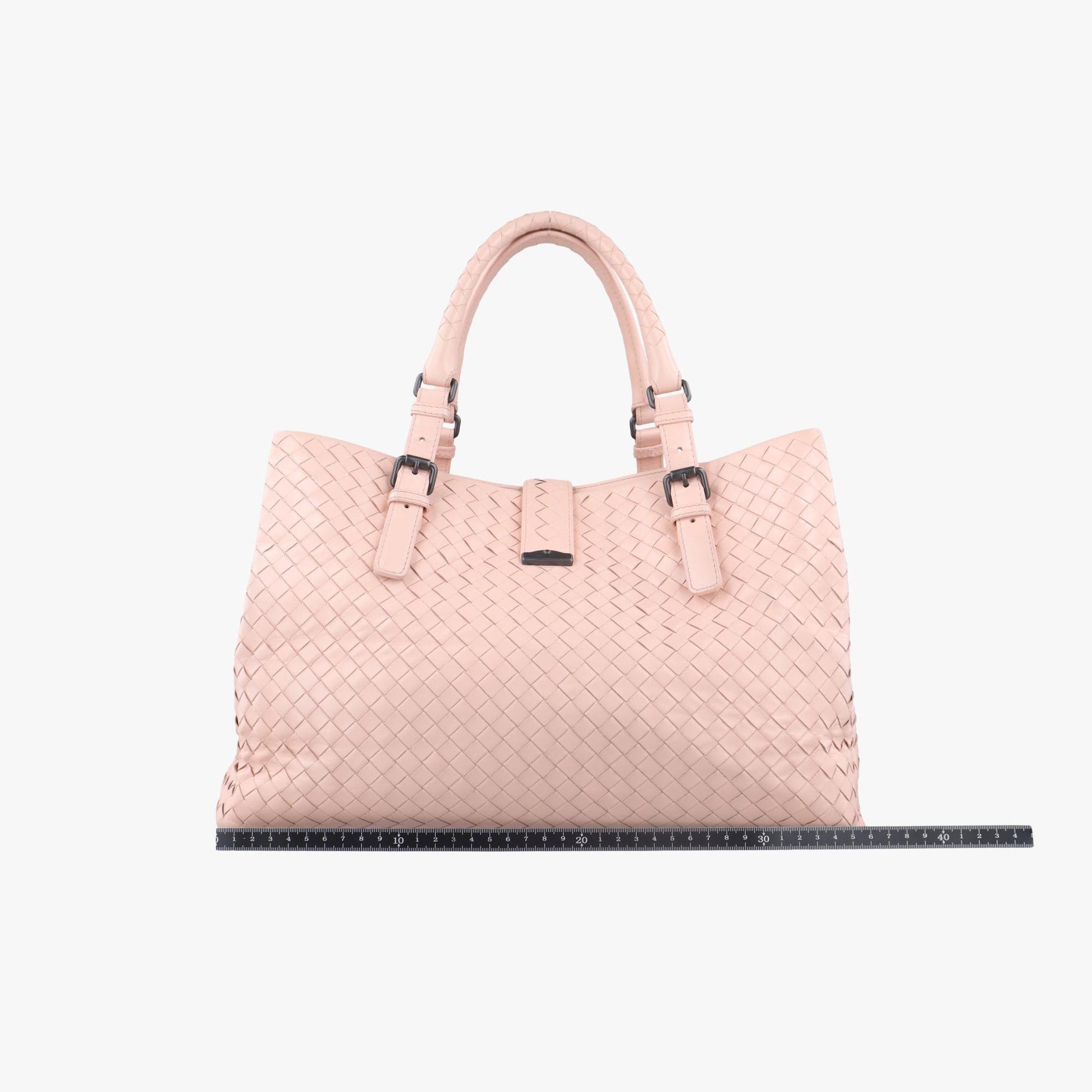 ボッテガヴェネタ Bottega Veneta ハンドバッグ レディース ローマ イントレチャート ピンク ラムスキン B04026925E