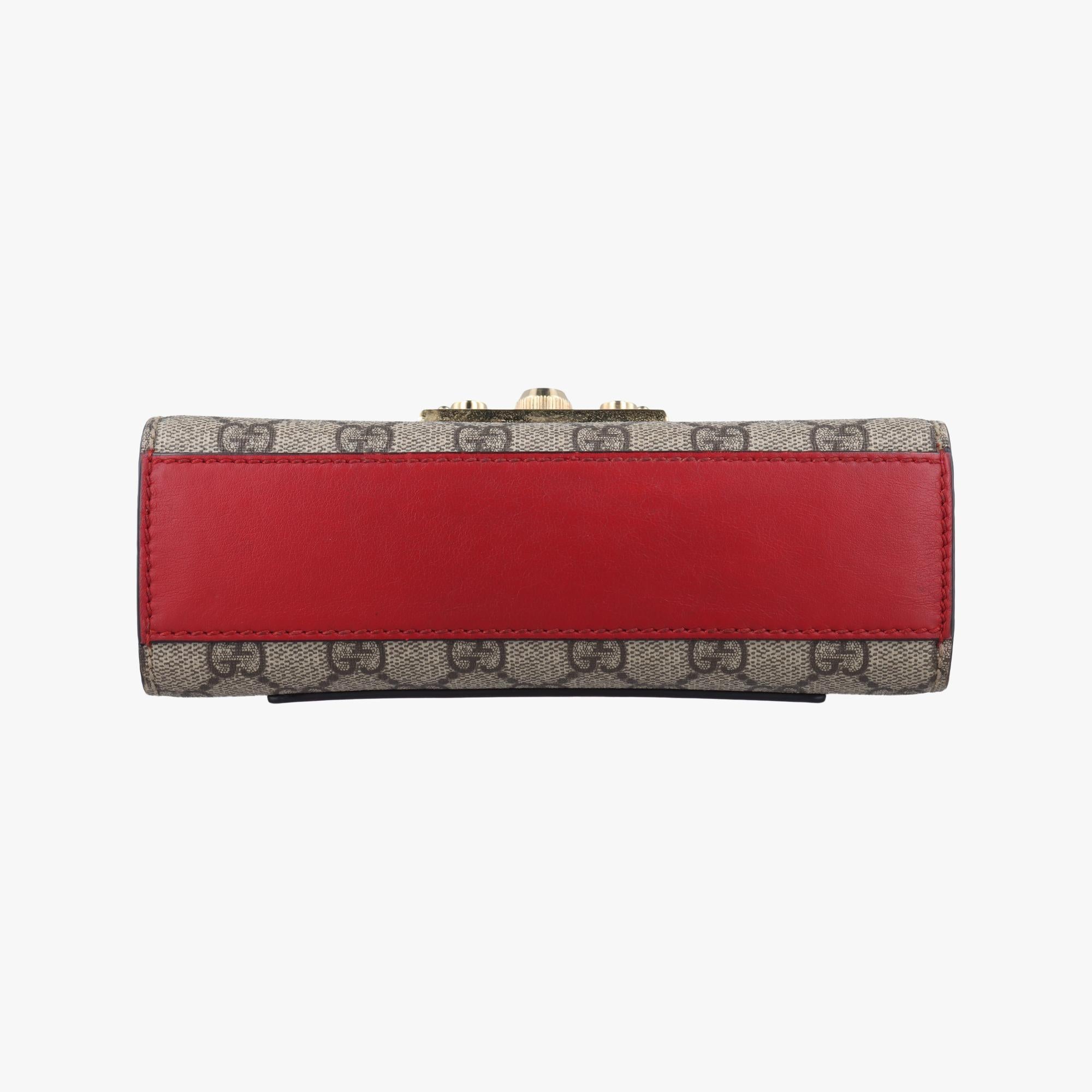 グッチ Gucci ショルダーバッグ レディース パドロック マルチカラー PVCコーティングキャンバス×レザー 409487 B021088415