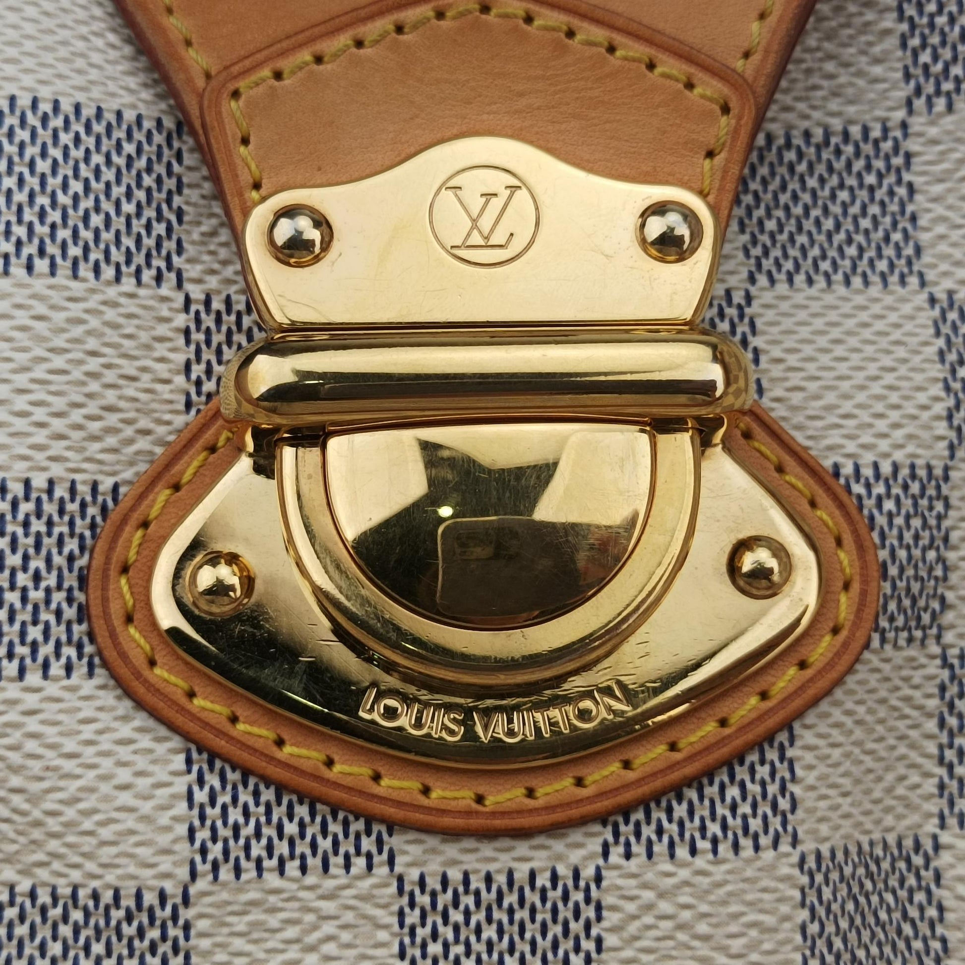 ルイヴィトン Louis Vuitton ショルダーバッグ レディース ストレーザPM ホワイト ダミエキャンバス N42220 FL3151