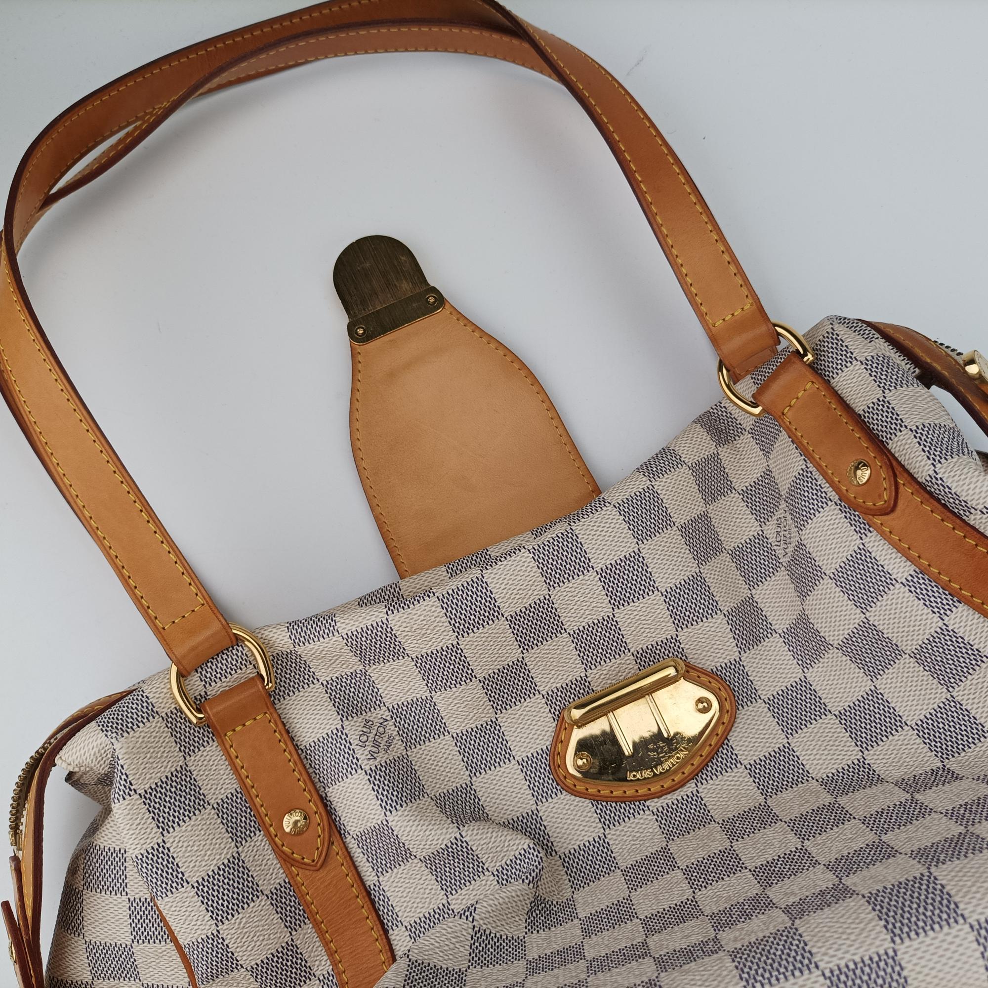 ルイヴィトン Louis Vuitton ショルダーバッグ レディース ストレーザPM ホワイト ダミエキャンバス N42220 FL3151