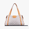 ルイヴィトン Louis Vuitton ショルダーバッグ レディース ストレーザPM ホワイト ダミエキャンバス N42220 FL3151