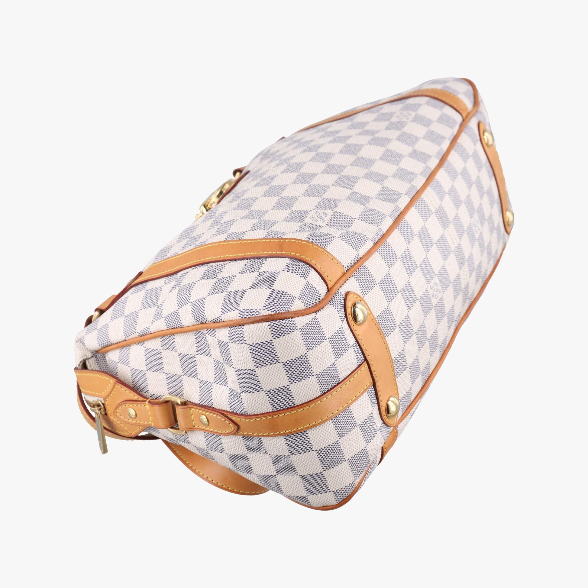 ルイヴィトン Louis Vuitton ショルダーバッグ レディース ストレーザPM ホワイト ダミエキャンバス N42220 FL3151