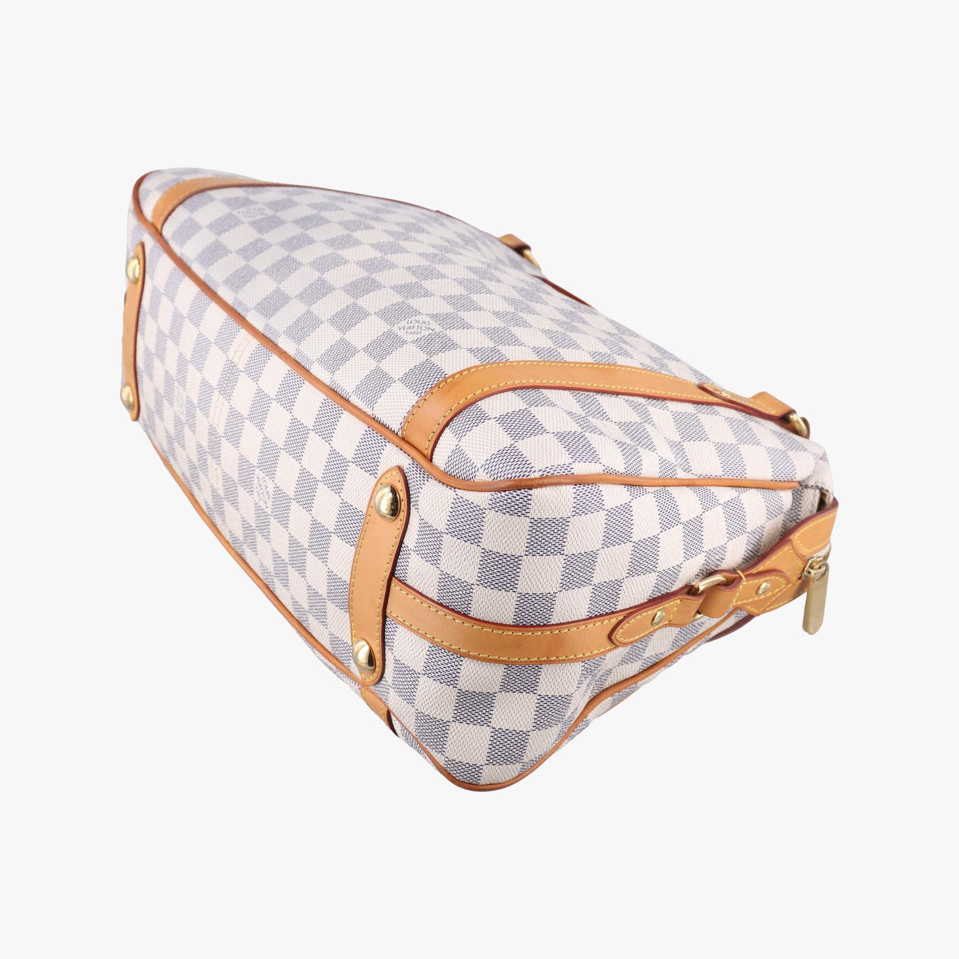 ルイヴィトン Louis Vuitton ショルダーバッグ レディース ストレーザPM ホワイト ダミエキャンバス N42220 FL3151