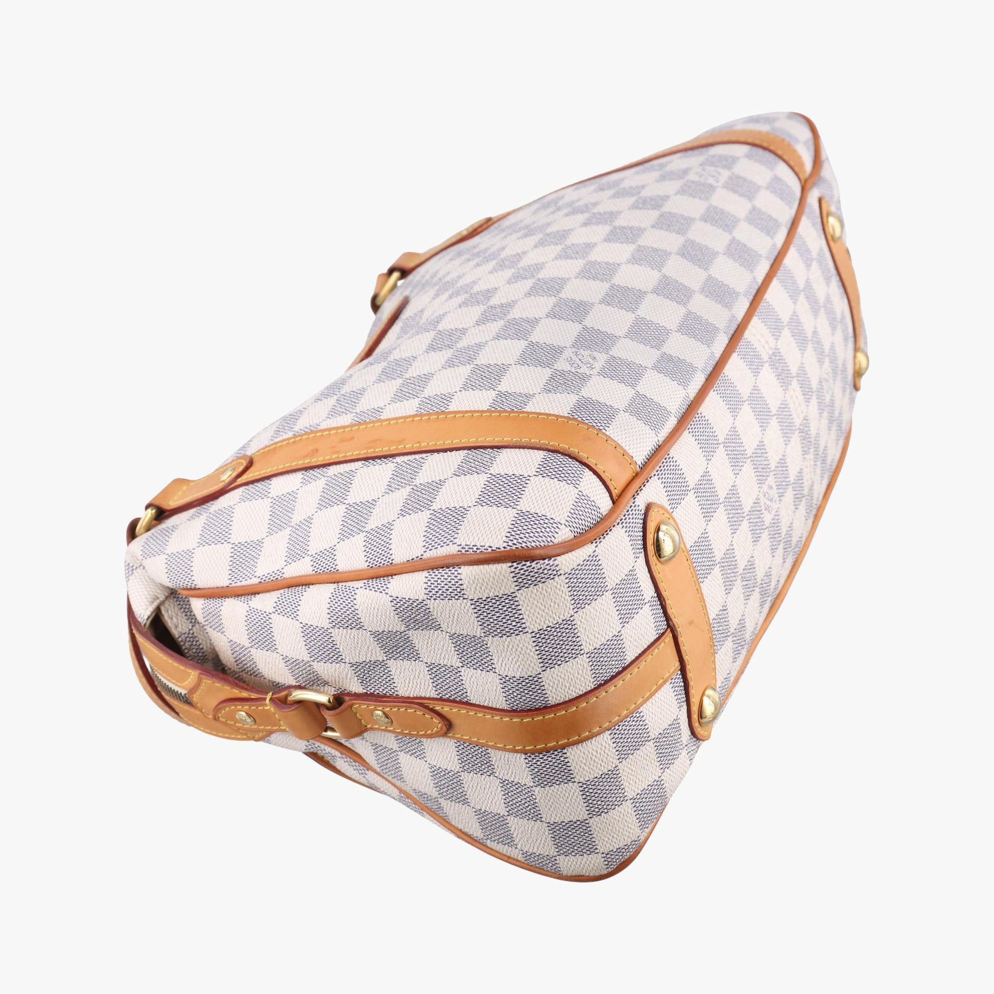 ルイヴィトン Louis Vuitton ショルダーバッグ レディース ストレーザPM ホワイト ダミエキャンバス N42220 FL3151