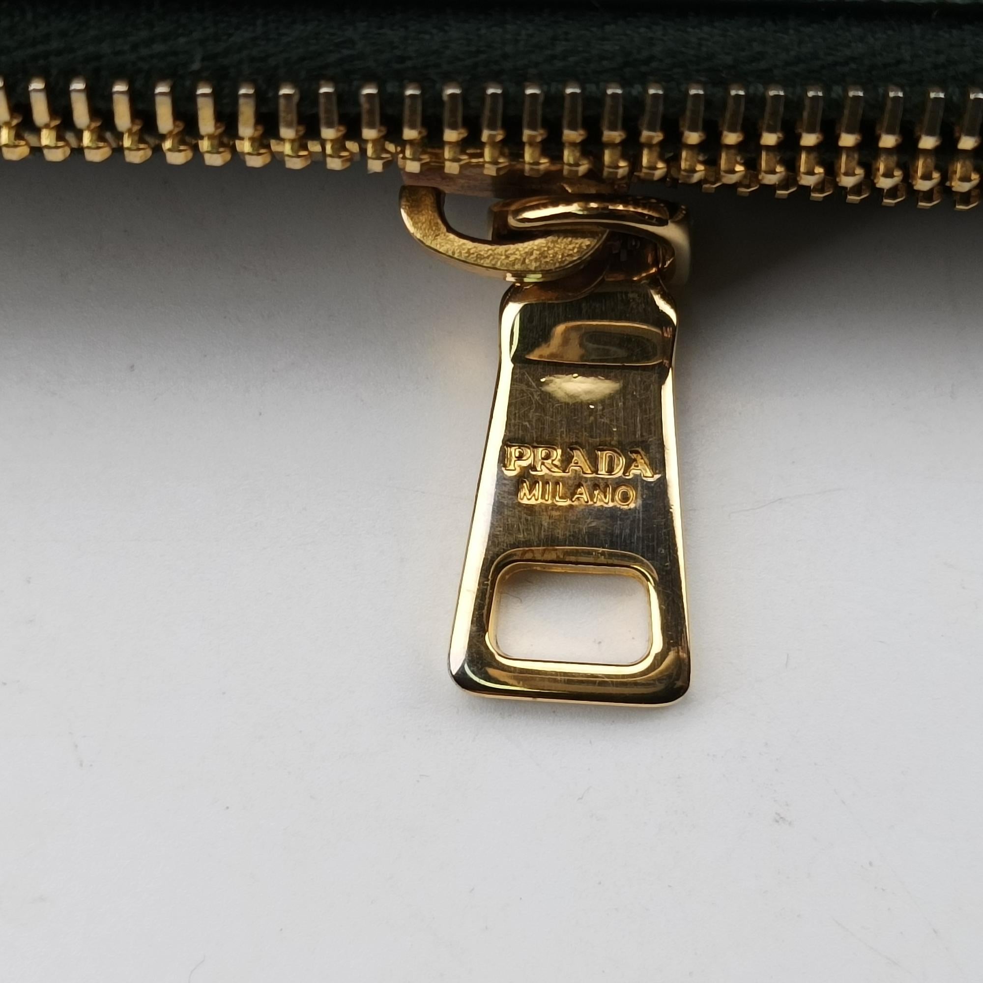 プラダ Prada ハンドバッグ レディース ガレリア グリーン サフィアーノレザー B2274C 14/D