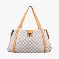 ルイヴィトン Louis Vuitton ショルダーバッグ レディース ストレーザGM ホワイト ダミエキャンバス N42221 VI1100