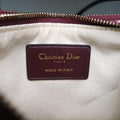 クリスチャンディオール Christian Dior ショルダーバッグ レディース サドル レッド ファブリック 12-MA-0149