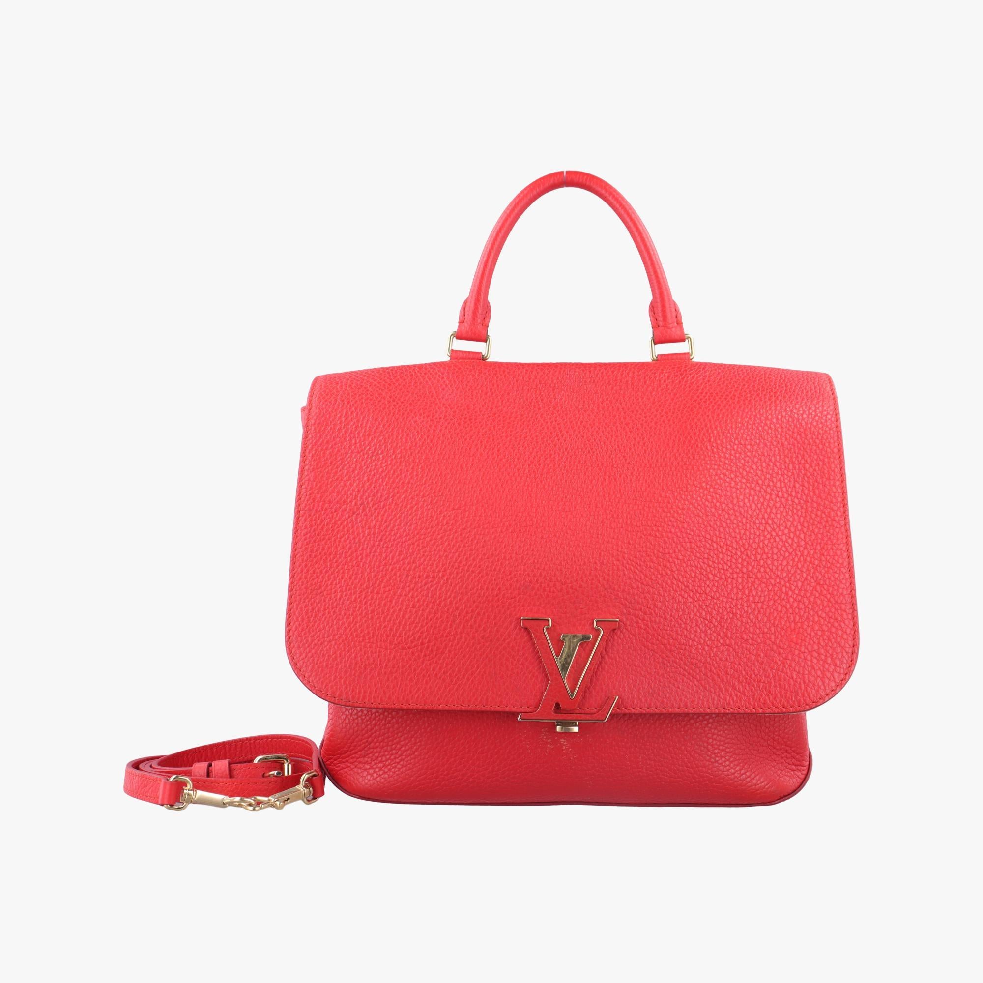 ルイヴィトン Louis Vuitton ショルダーバッグ レディース ヴォルタ レッド トリヨンレザー M50543 MI2135