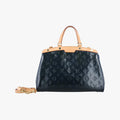 ルイヴィトン Louis Vuitton ショルダーバッグ レディース ブレアMM ブルーブラック ヴェルニ M90054 AA2123