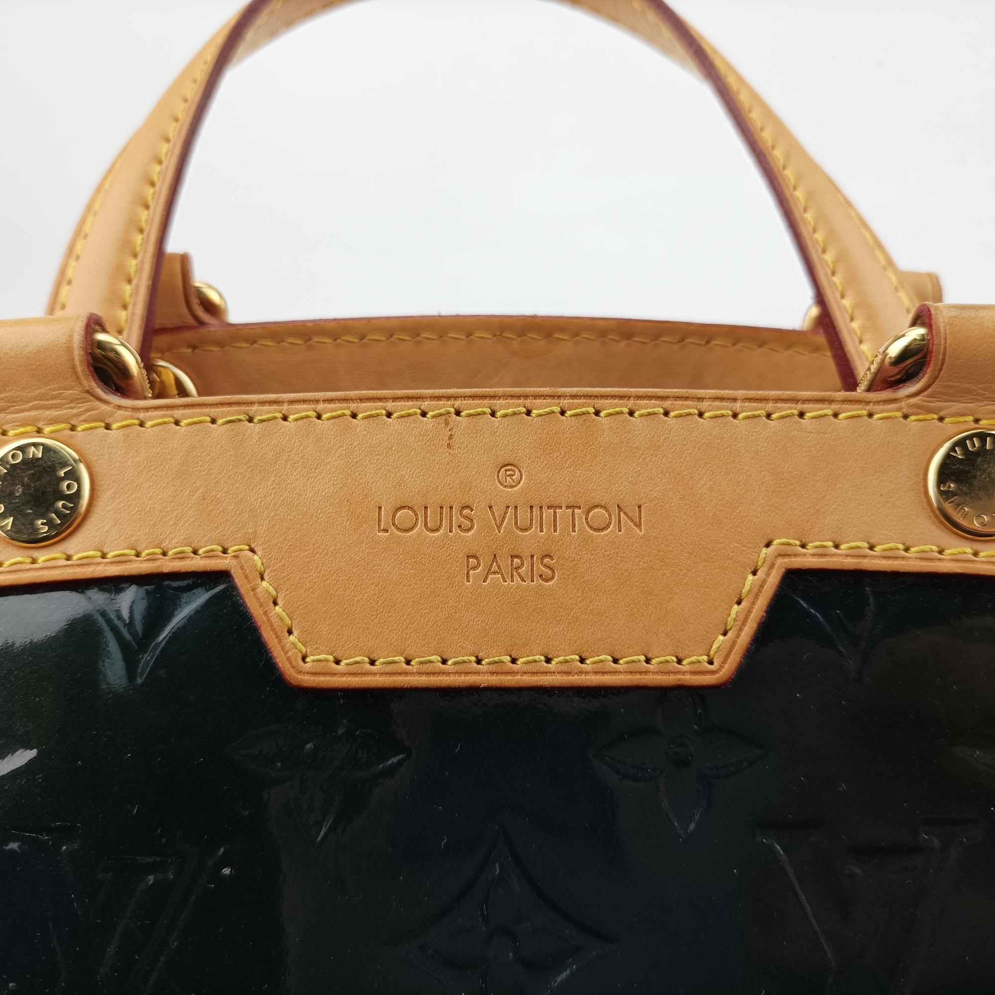 ルイヴィトン Louis Vuitton ショルダーバッグ レディース ブレアMM ブルーブラック ヴェルニ M90054 AA2123