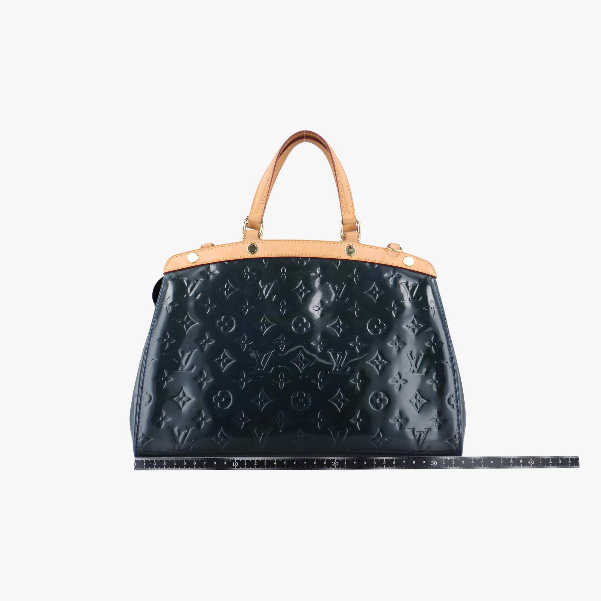 ルイヴィトン Louis Vuitton ショルダーバッグ レディース ブレアMM ブルーブラック ヴェルニ M90054 AA2123