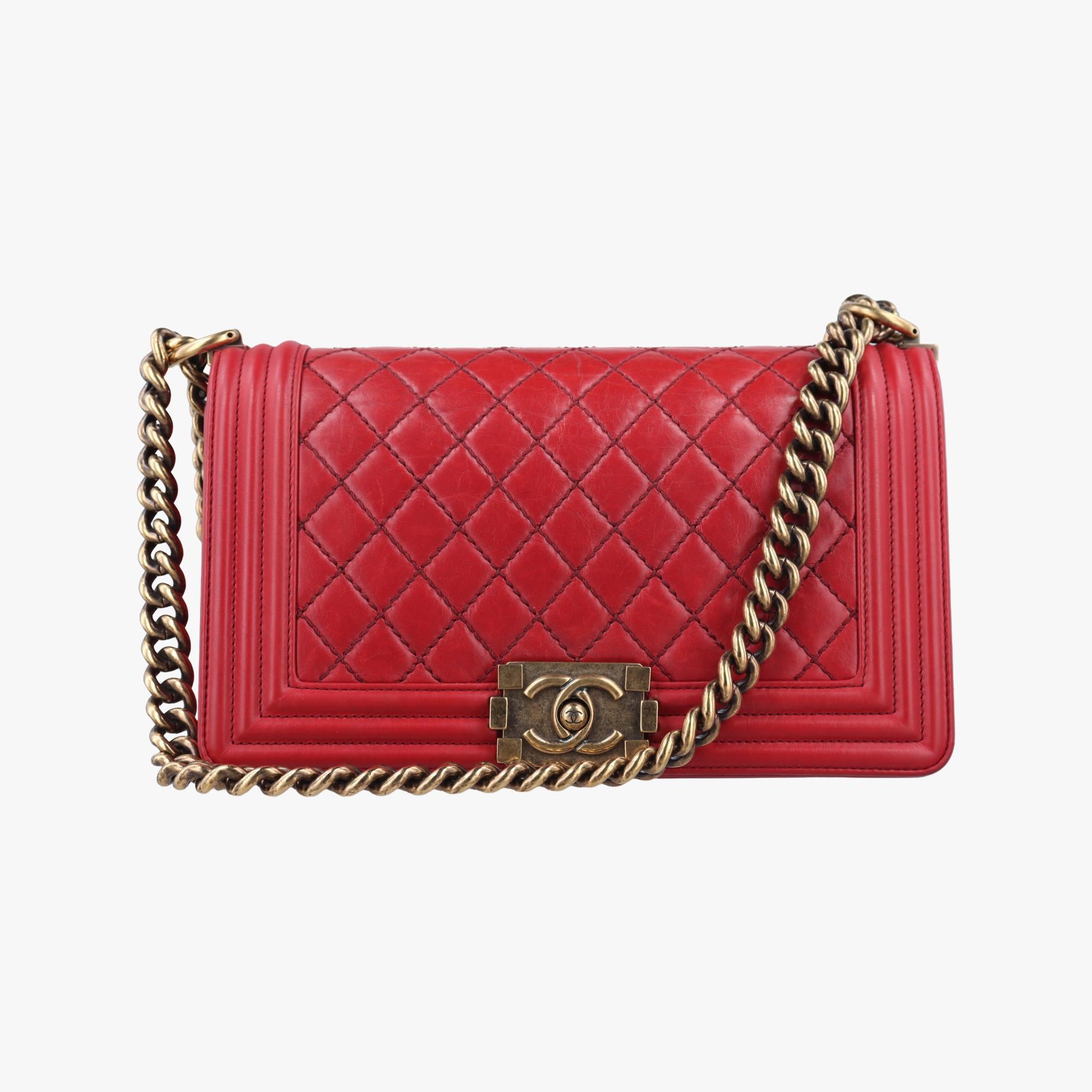 シャネル Chanel ショルダーバッグ レディース レッド A67086 17758189