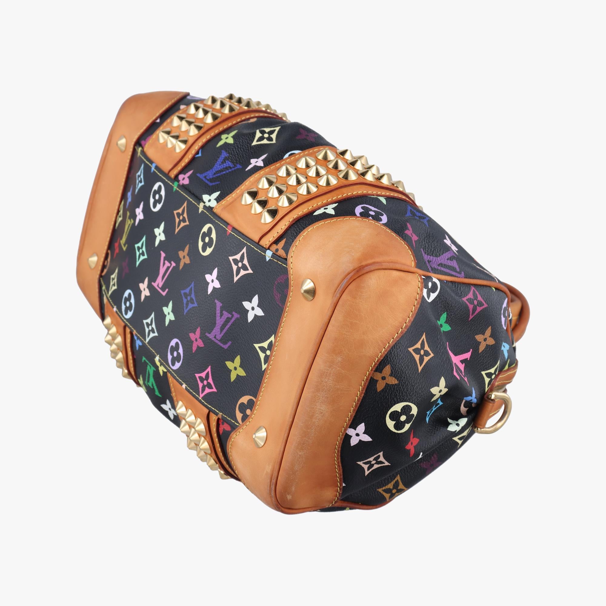 ルイヴィトン Louis Vuitton ショルダーバッグ レディース コートニーMM ブラック モノグラム マルチカラー M45642 TR1108