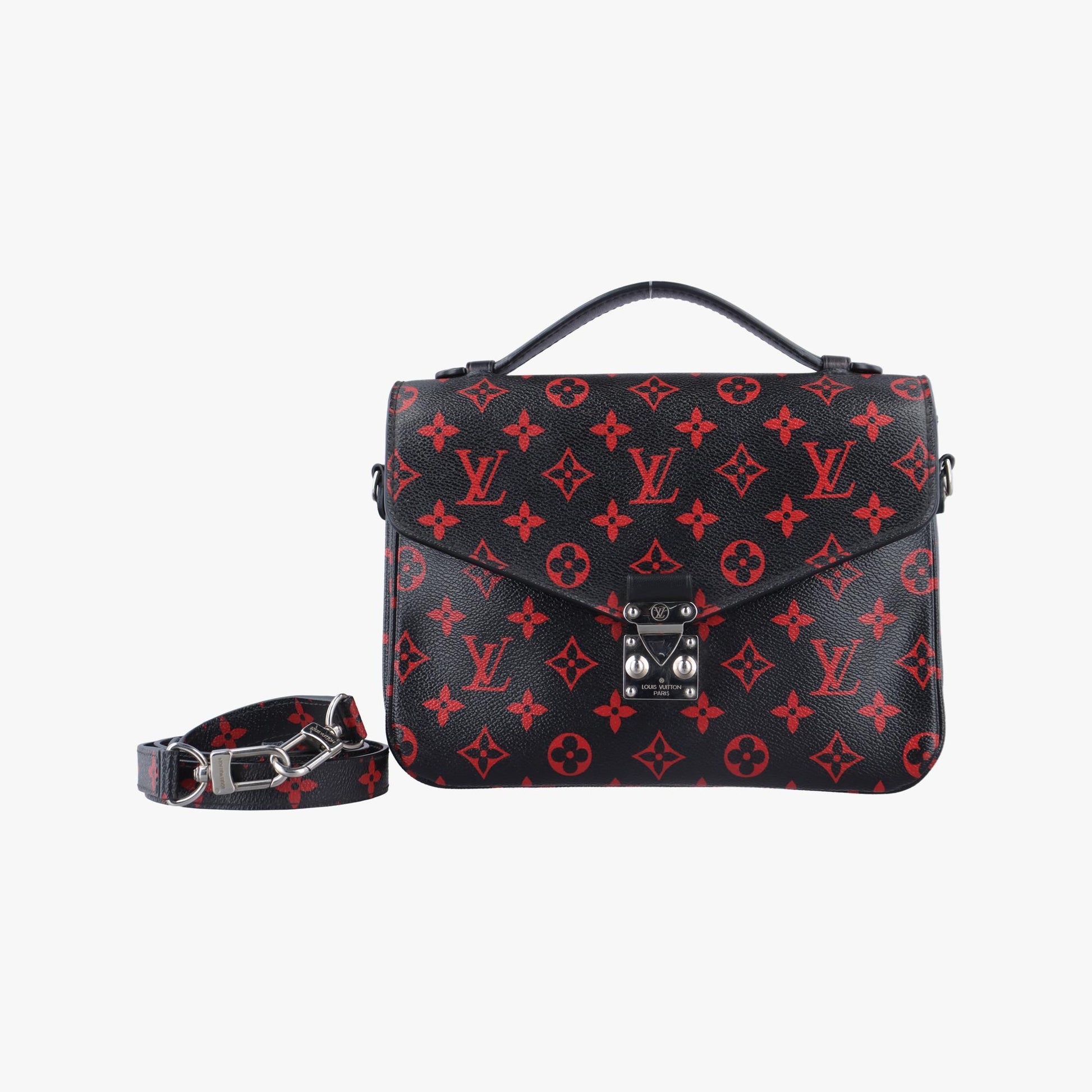 ルイヴィトン Louis Vuitton ショルダーバッグ レディース ポシェット メティス MM ブラック モノグラムキャンバス M41462 DR0127