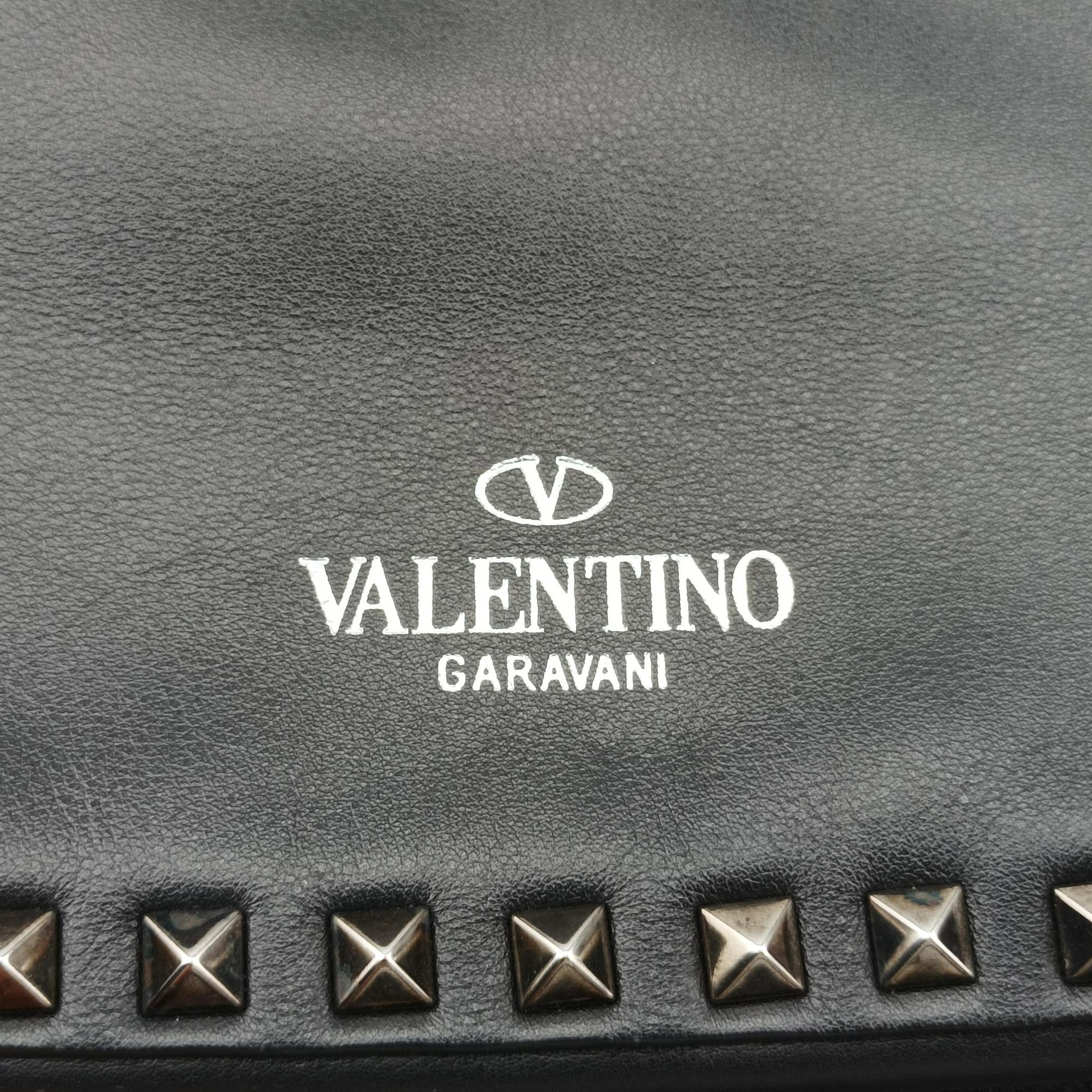 ヴァレンティノ Valentino ショルダーバッグ レディース ロックスタッズ ブラック レザー