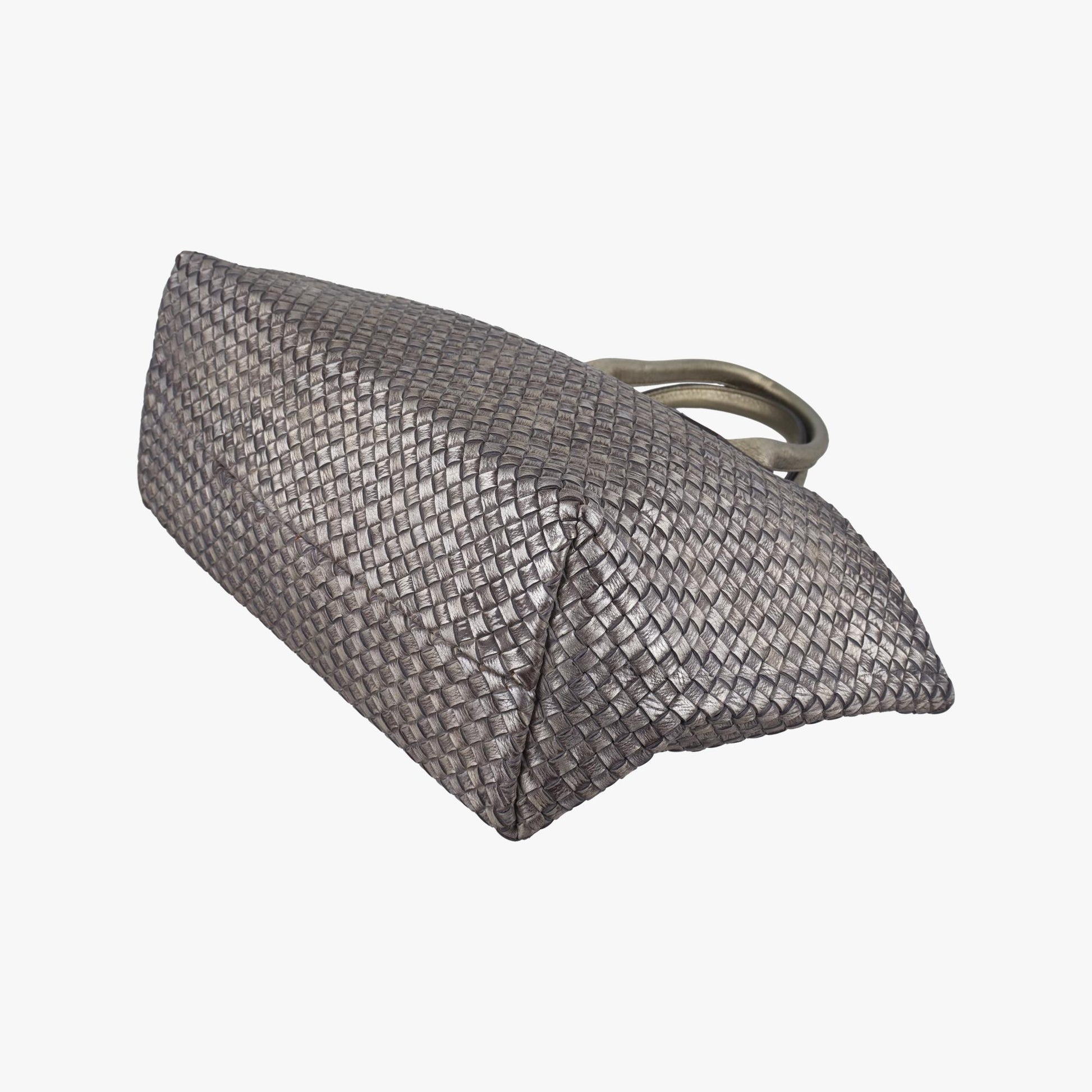 ボッテガヴェネタ Bottega Veneta ハンドバッグ レディース カバMM グレー レザー 115664 VGBE1 2024EPEV 2007 6104 A