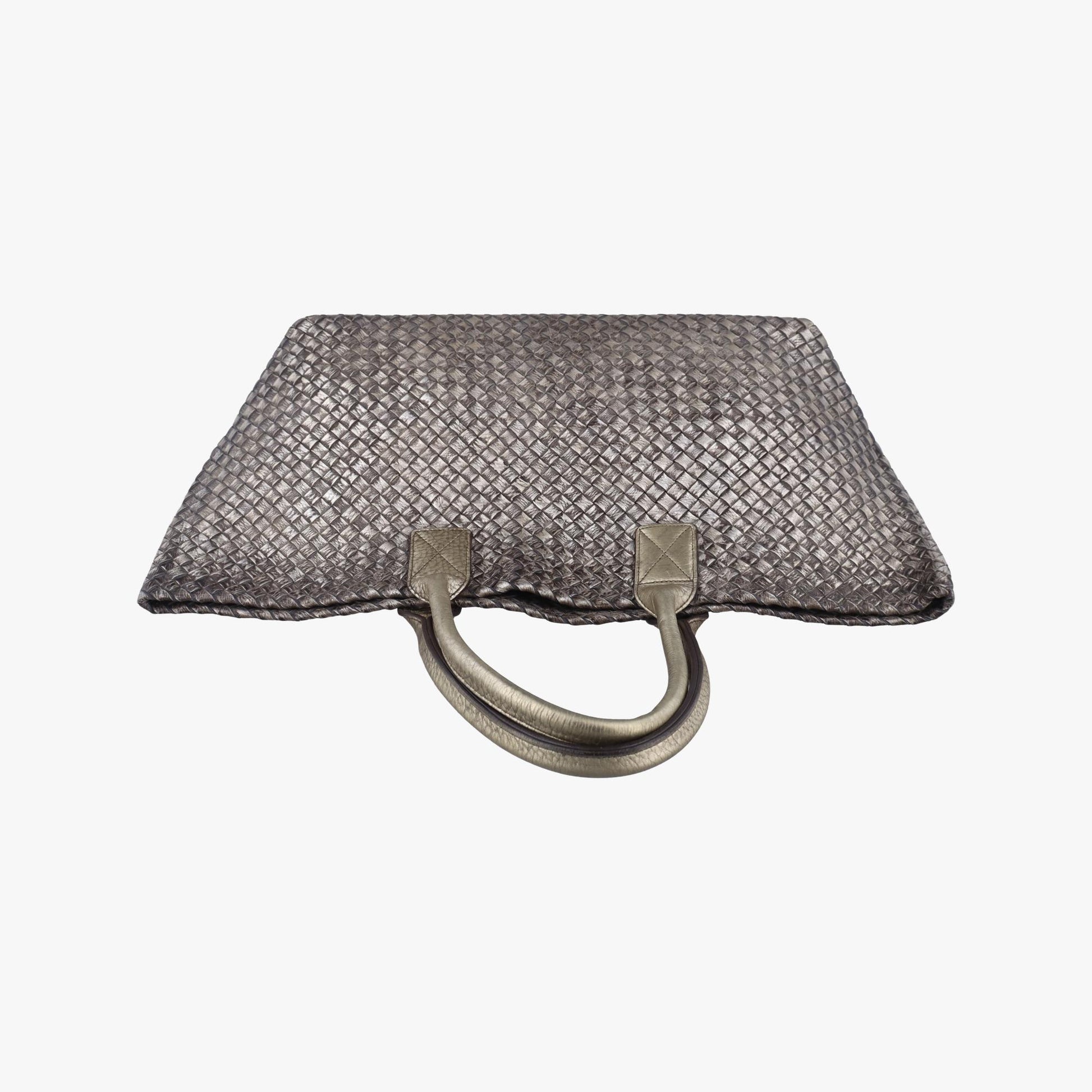 ボッテガヴェネタ Bottega Veneta ハンドバッグ レディース カバMM グレー レザー 115664 VGBE1 2024EPEV 2007 6104 A