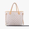 ルイヴィトン Louis Vuitton ショルダーバッグ レディース ネヴァーフルMM ホワイト ダミエキャンバス N51107 SP4059