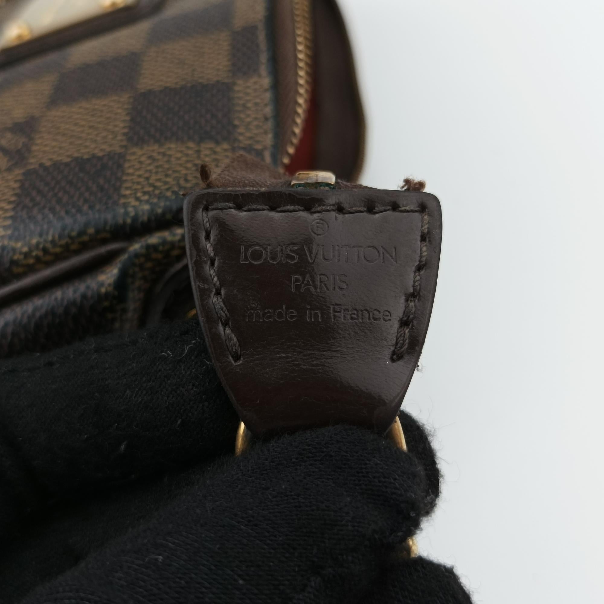 ルイヴィトン Louis Vuitton ショルダーバッグ レディース エヴァ ブラウン ダミエキャンバス N55213 DU5008