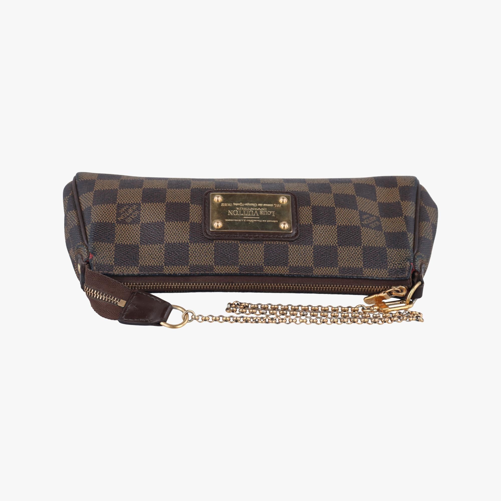 ルイヴィトン Louis Vuitton ショルダーバッグ レディース エヴァ ブラウン ダミエキャンバス N55213 DU5008