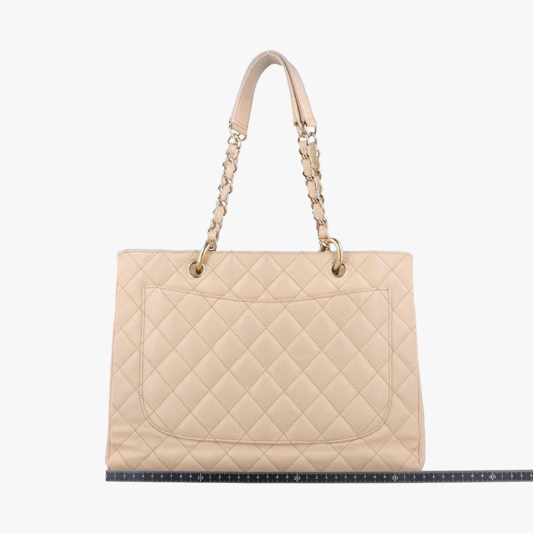 シャネル Chanel ショルダーバッグ レディース マトラッセ ココマークGST ベージュ キャビアスキン A20995 13028141