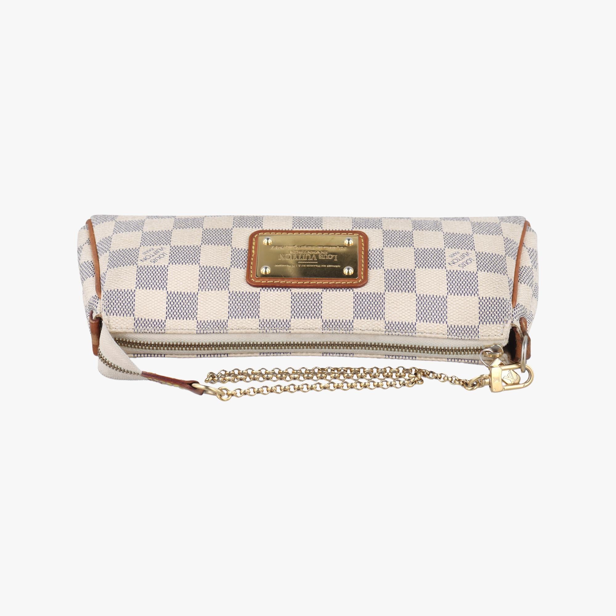 ルイヴィトン Louis Vuitton ショルダーバッグ レディース エヴァ ホワイト ダミエキャンバス N55214 DU3180