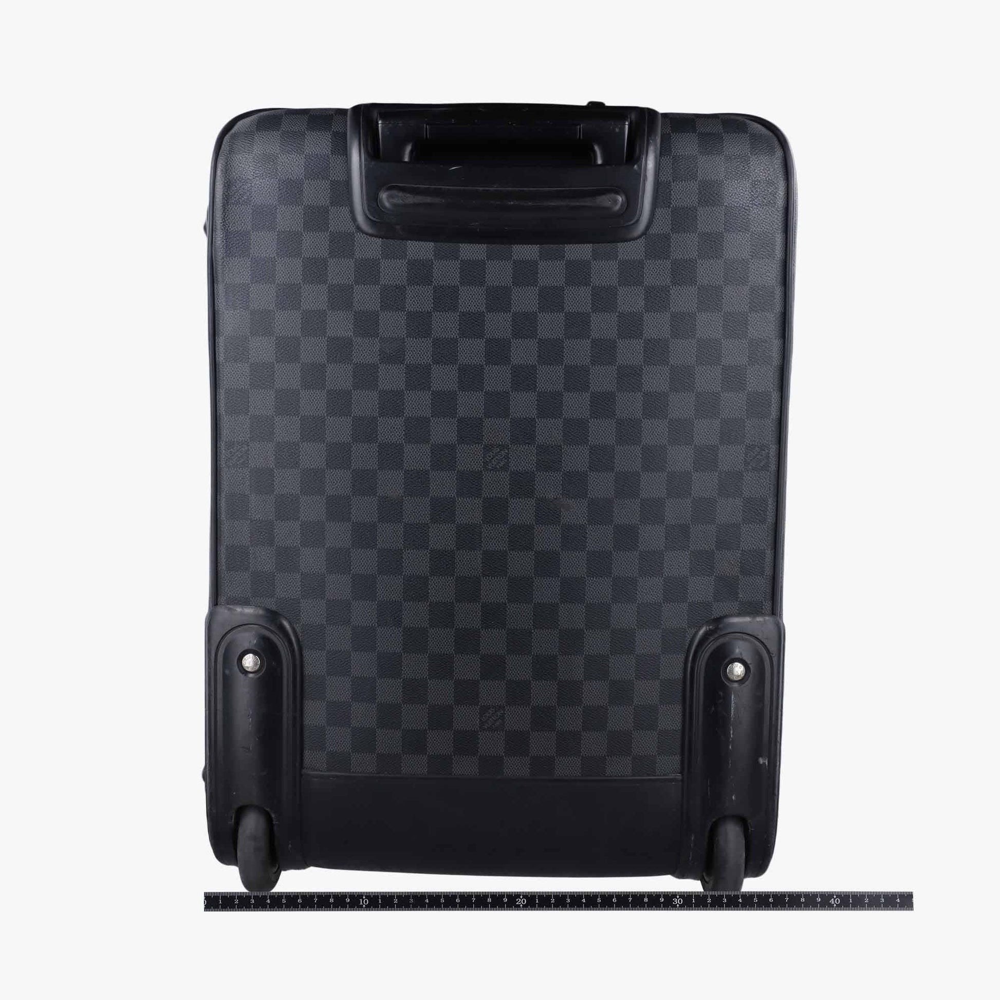 ルイヴィトン Louis Vuitton 旅行用バッグ/キャリーバッグ レディース ペガス55 ブラック ダミエグラフィット N23300 SR2171