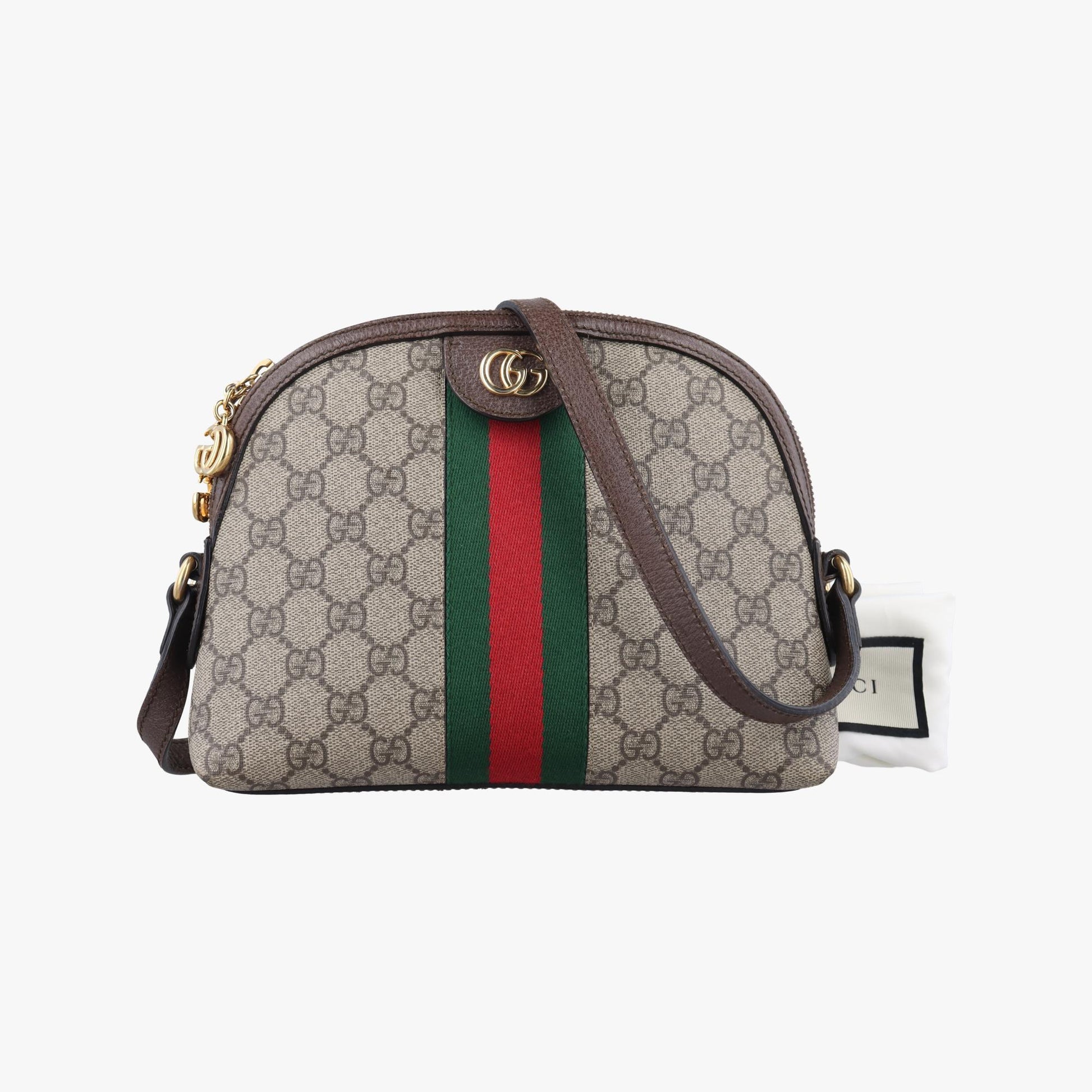 グッチ Gucci ショルダーバッグ レディース オフィディア グレー PVCコーティングキャンバス×レザー 499621 B025032443