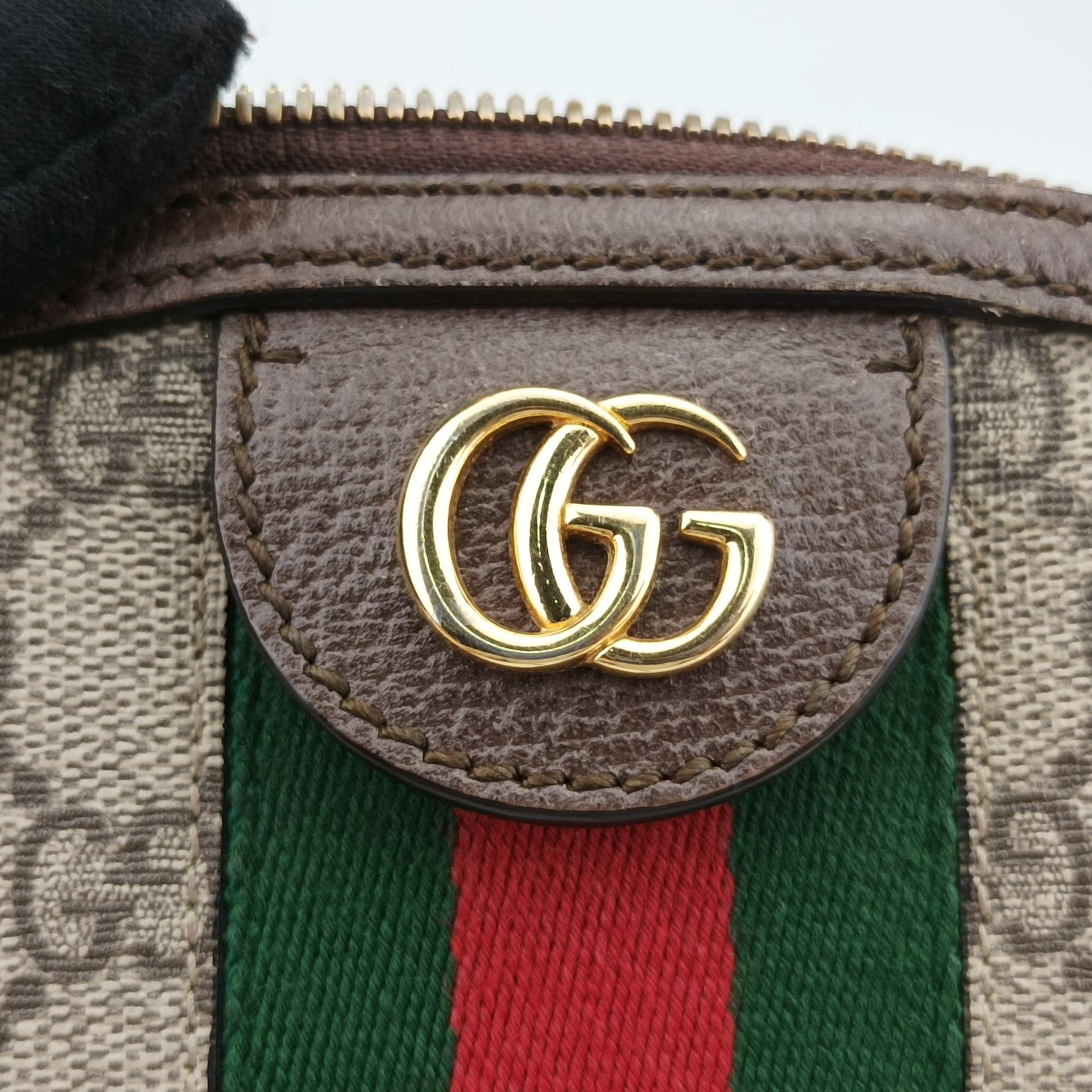 グッチ Gucci ショルダーバッグ レディース オフィディア グレー PVCコーティングキャンバス×レザー 499621 B025032443