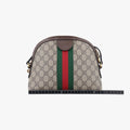 グッチ Gucci ショルダーバッグ レディース オフィディア グレー PVCコーティングキャンバス×レザー 499621 B025032443