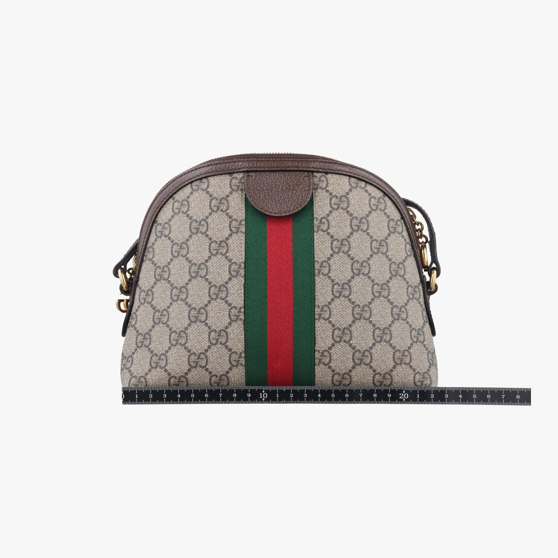 グッチ Gucci ショルダーバッグ レディース オフィディア グレー PVCコーティングキャンバス×レザー 499621 B025032443