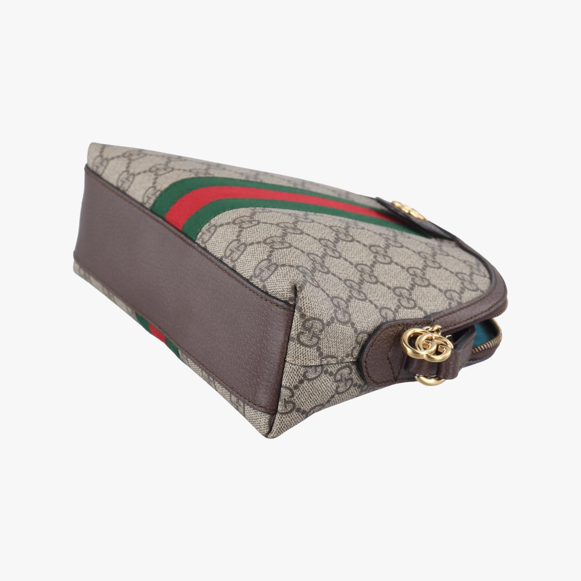 グッチ Gucci ショルダーバッグ レディース オフィディア グレー PVCコーティングキャンバス×レザー 499621 B025032443