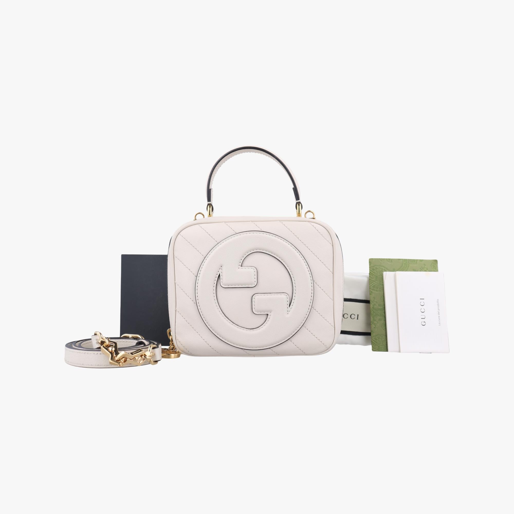 グッチ Gucci ショルダーバッグ レディース ホワイト 744434.493075 G040315717