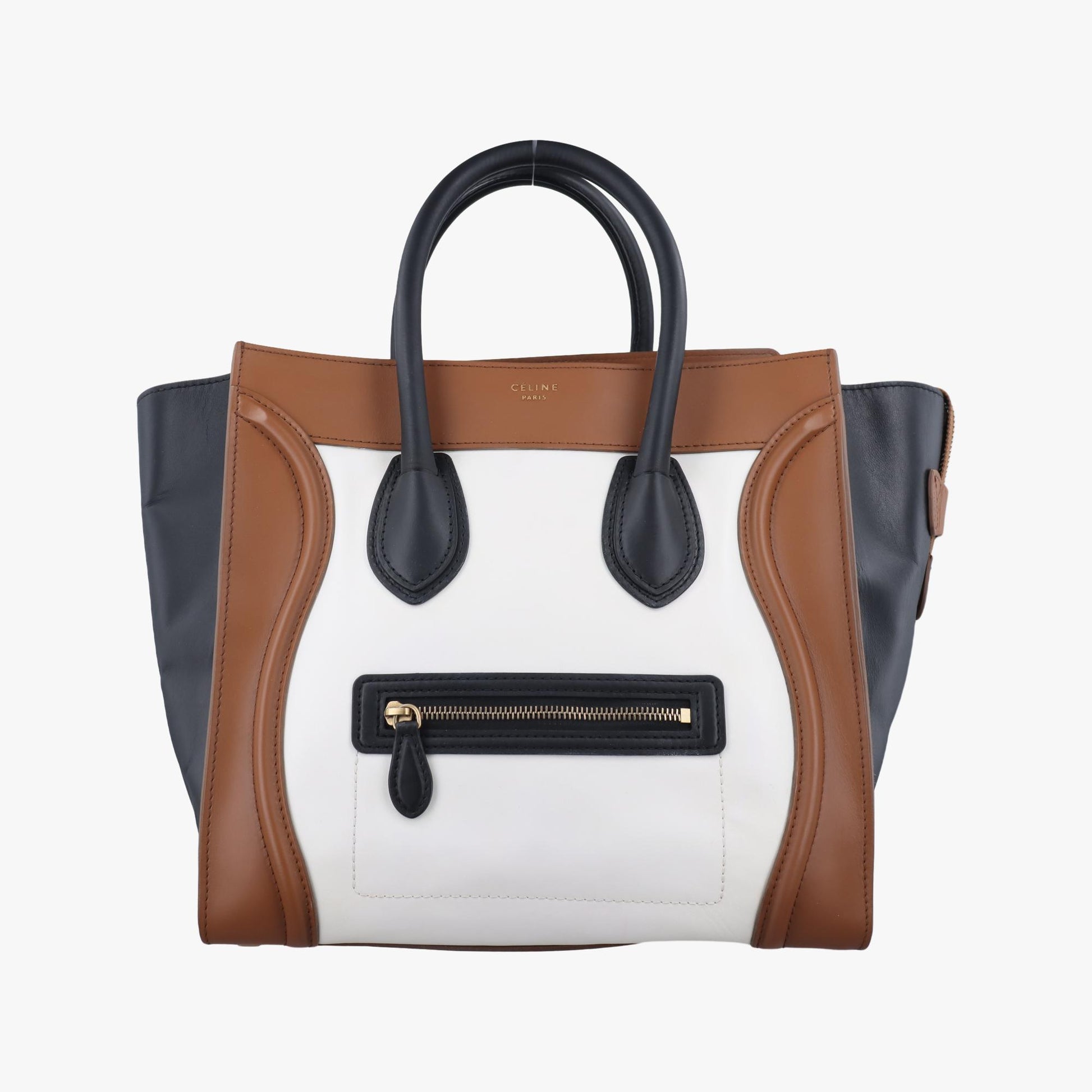 セリーヌ Celine ハンドバッグ レディース ラゲージミニショッパー マルチカラー レザー W-SA-0162 W-PA-0192