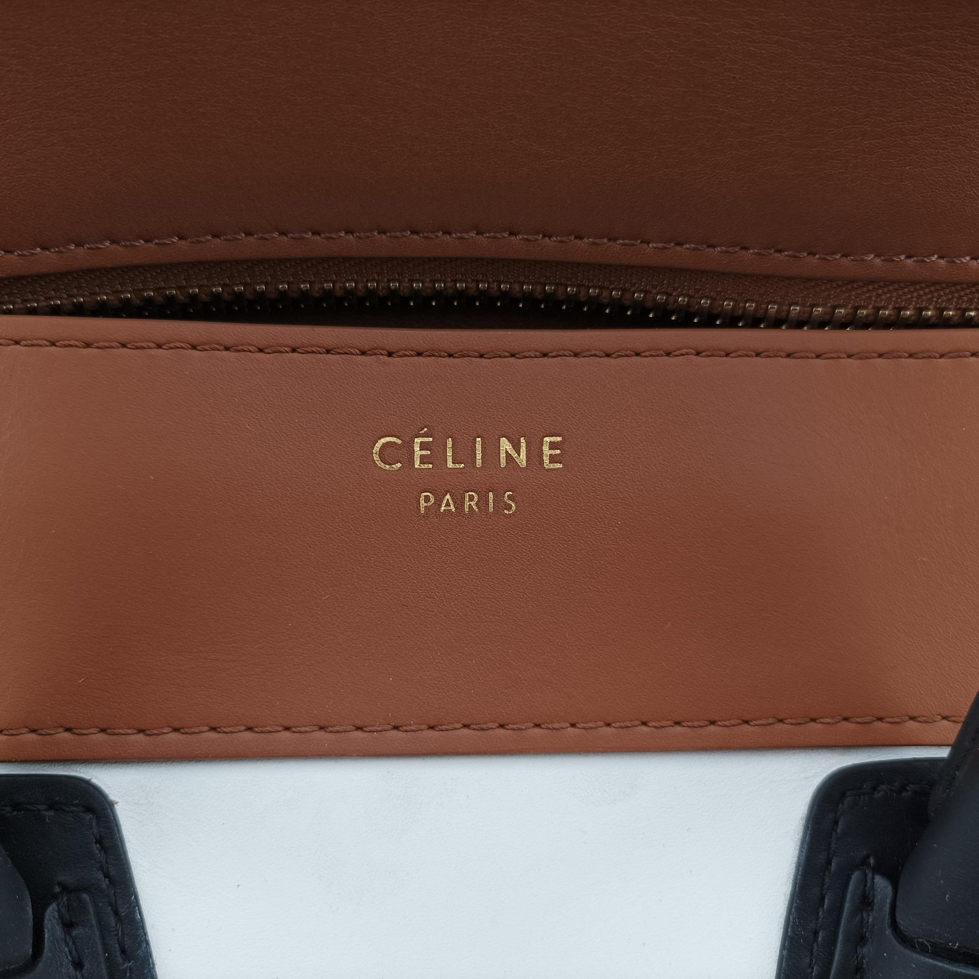 セリーヌ Celine ハンドバッグ レディース ラゲージミニショッパー マルチカラー レザー W-SA-0162 W-PA-0192