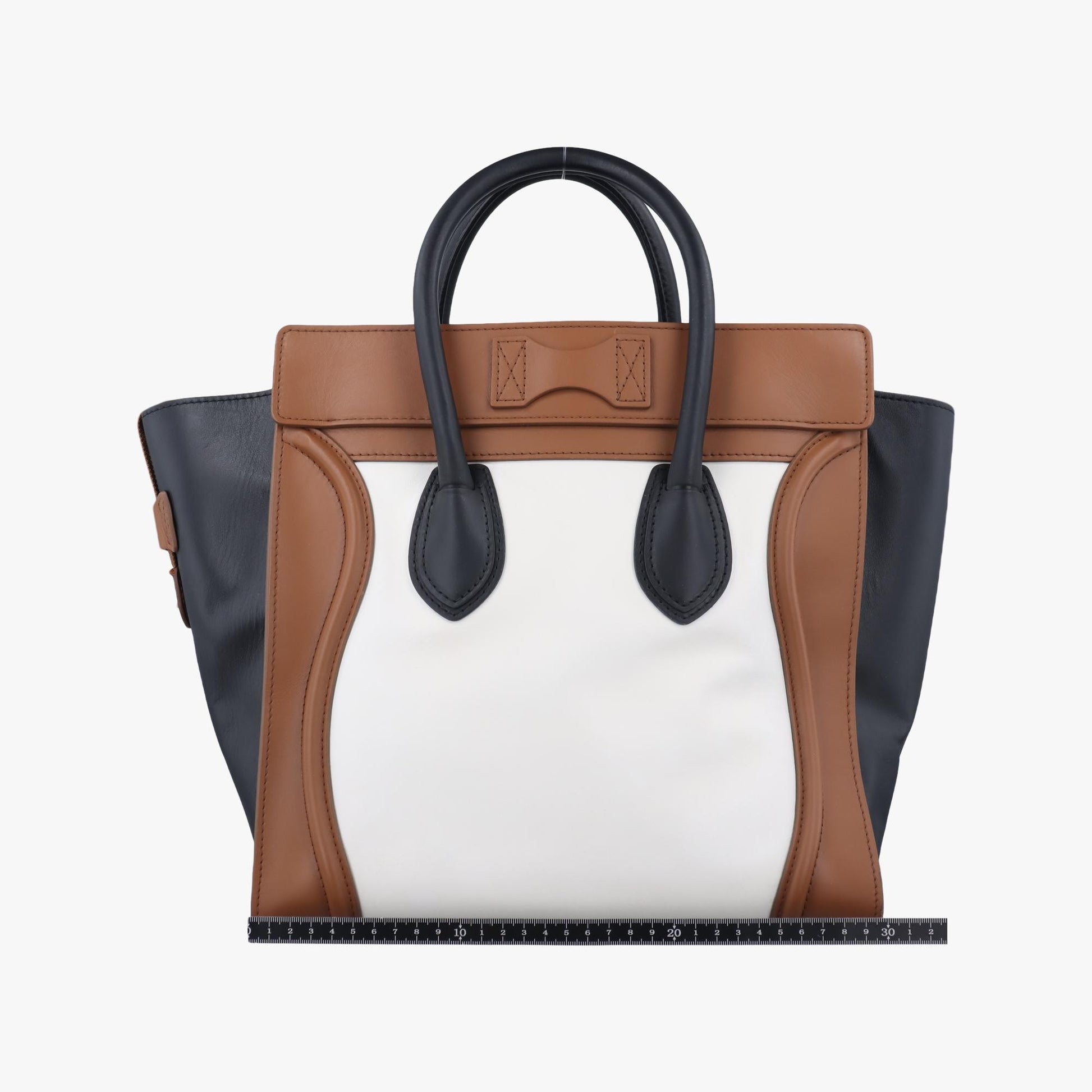 セリーヌ Celine ハンドバッグ レディース ラゲージミニショッパー マルチカラー レザー W-SA-0162 W-PA-0192