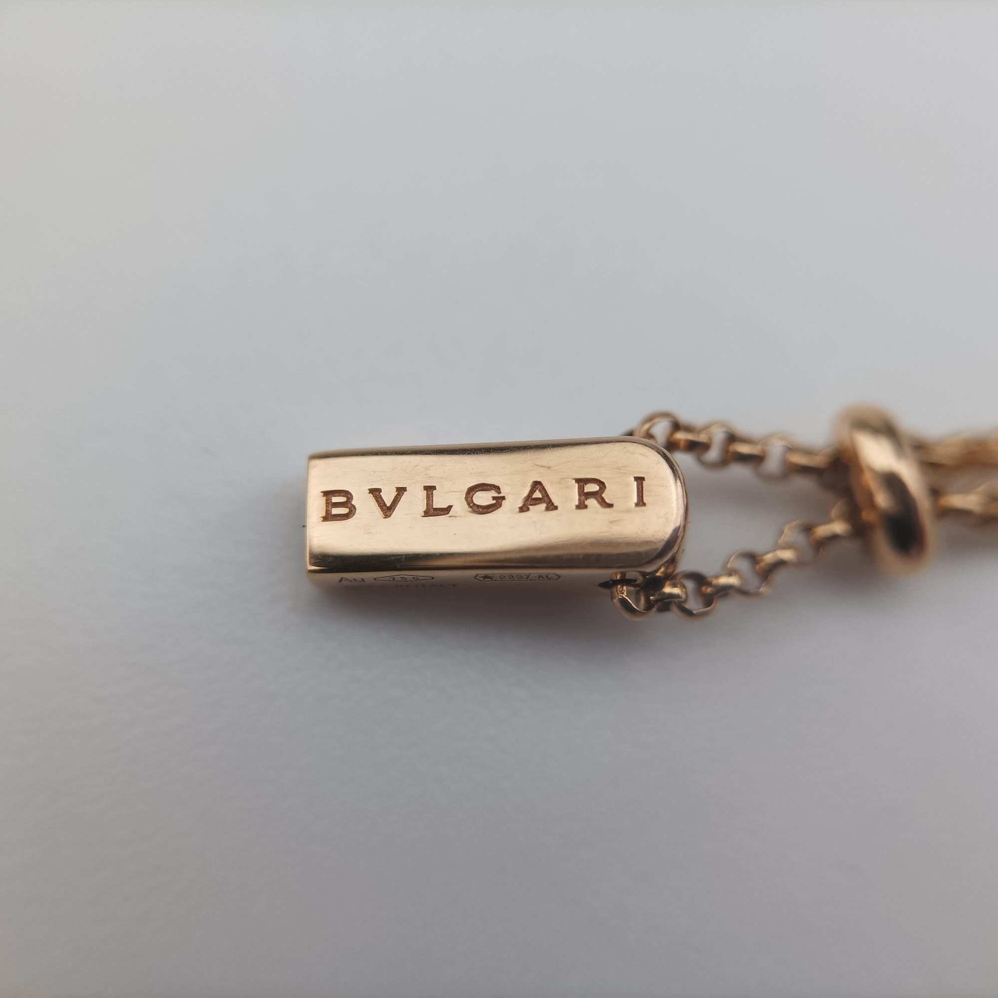 ブルガリ Bvlgari ブレスレット レディース マラカイト ジェラーティ ダイヤモンド ゴールド AU750 PC4PVV