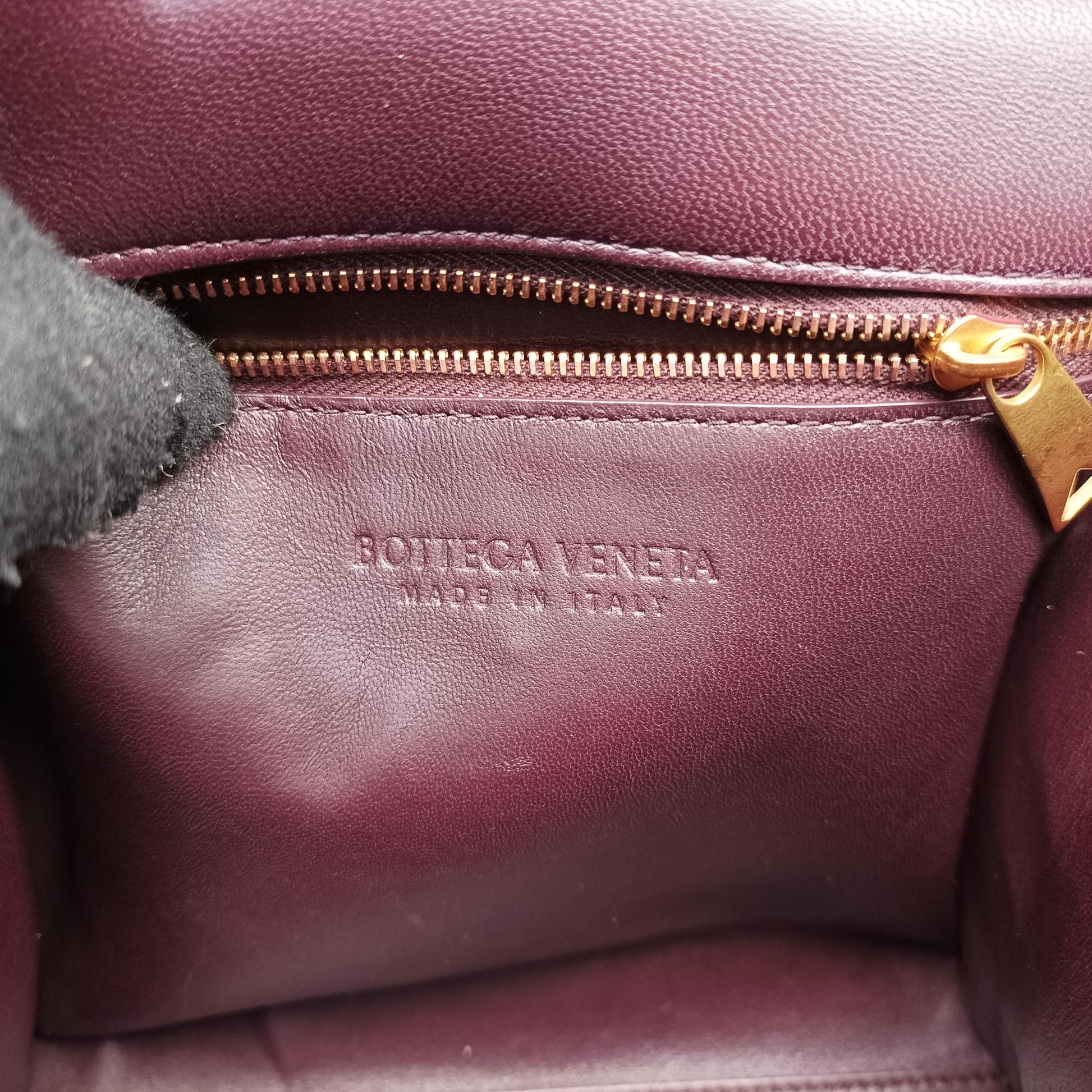 ボッテガヴェネタ Bottega Veneta ショルダーバッグ レディース ワインレッド B09390487B