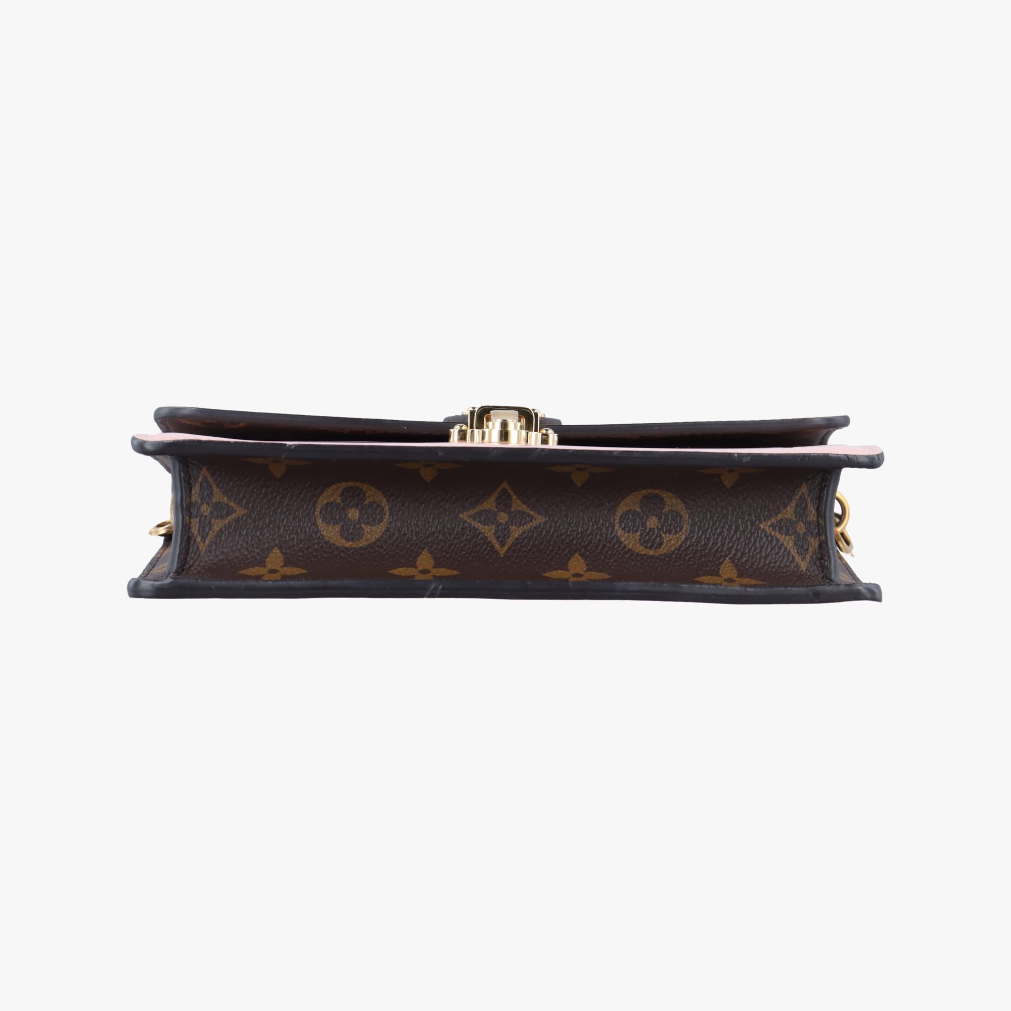 ルイヴィトン Louis Vuitton ショルダーバッグ レディース ポルトフォイユ チェリーウッド ピンク ヴェルニ M63306 CA2198