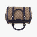 グッチ Gucci ボストンバッグ レディース シェリーライン カーキ レザー×ファブリック 269876 H014565073