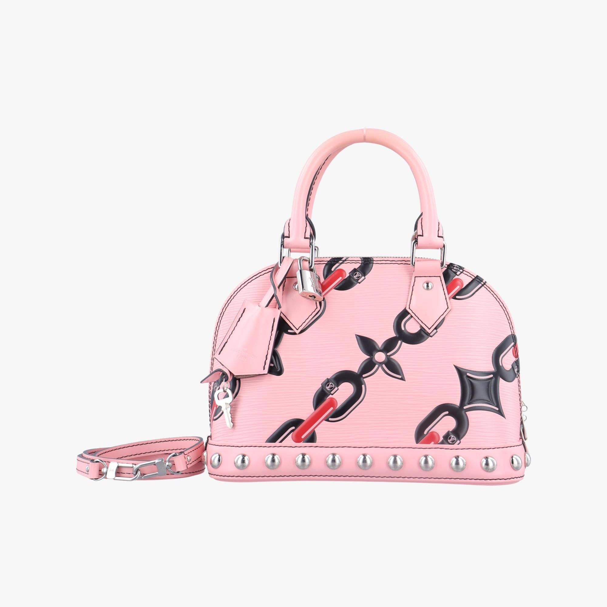 ルイヴィトン Louis Vuitton ショルダーバッグ レディース アルマBB ピンク エピ M42587 FL4185