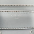 セリーヌ Celine ハンドバッグ レディース ラゲージマイクロショッパー ブルー レザー F-ZP-0153