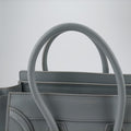 セリーヌ Celine ハンドバッグ レディース ラゲージマイクロショッパー ブルー レザー F-ZP-0153